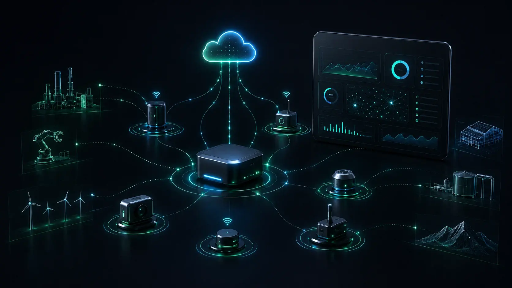 BioDCLT underwater acoustic intelligence digital twin visual showing hydrophones, ferry tracking, signal processing, and AI analysis